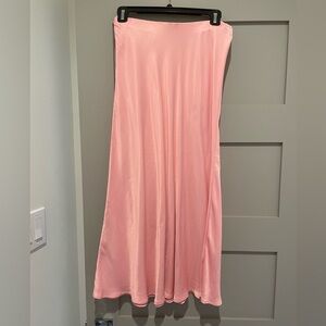 Pink maxi skirt / First Chance Collection / size M